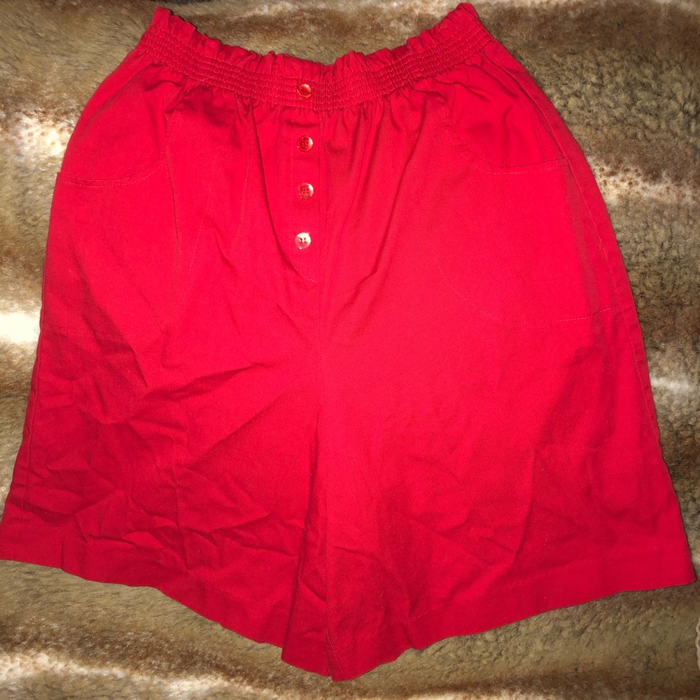 ACT 3 red shorts